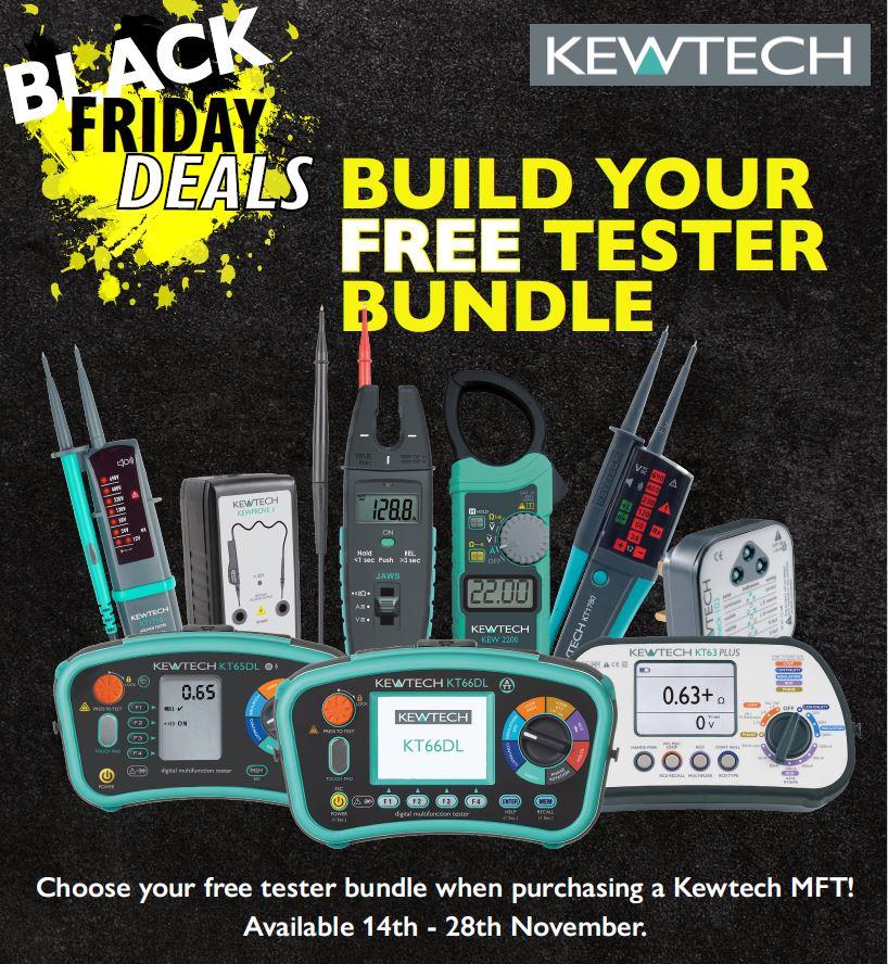 Kewtech Black Friday Build your free MFT bundle